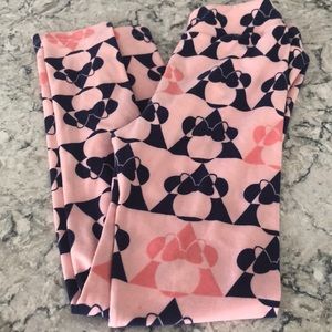LulaRoe Disney Leggings- kids- size L/XL